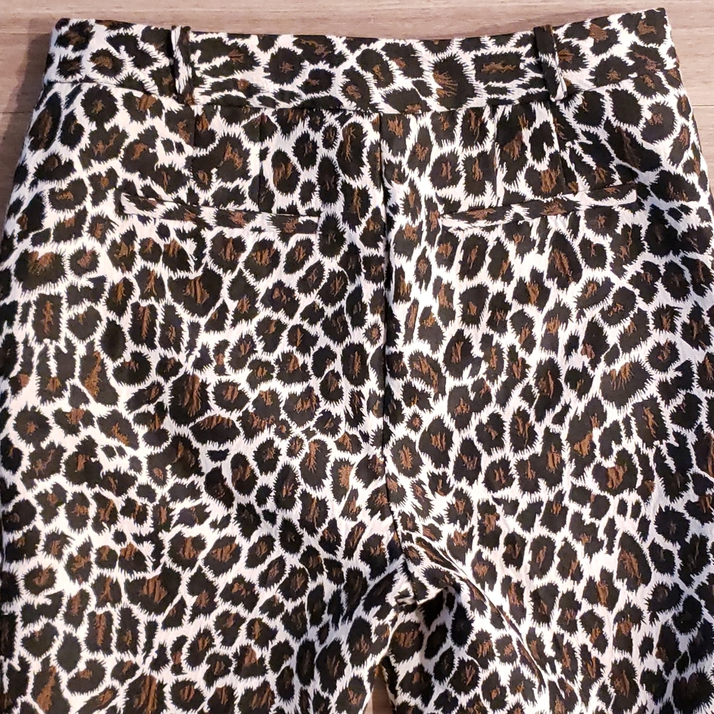 Topshop Animal Print Trousers